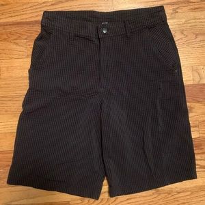 THE commission lululemon shorts black seersucker